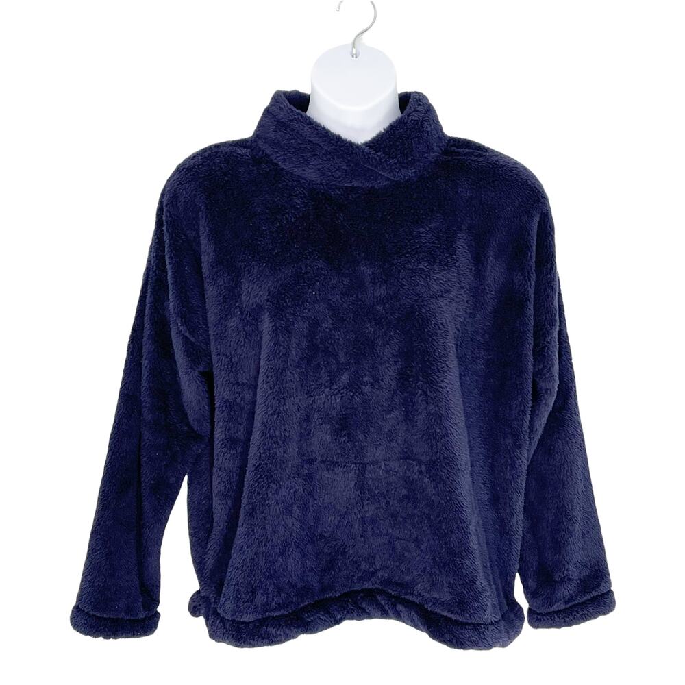 Jane and Bleecker Sweatshirt Pullover Navy SOFT XL NEW